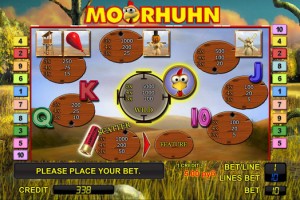 игровой автомат Moorhuhn